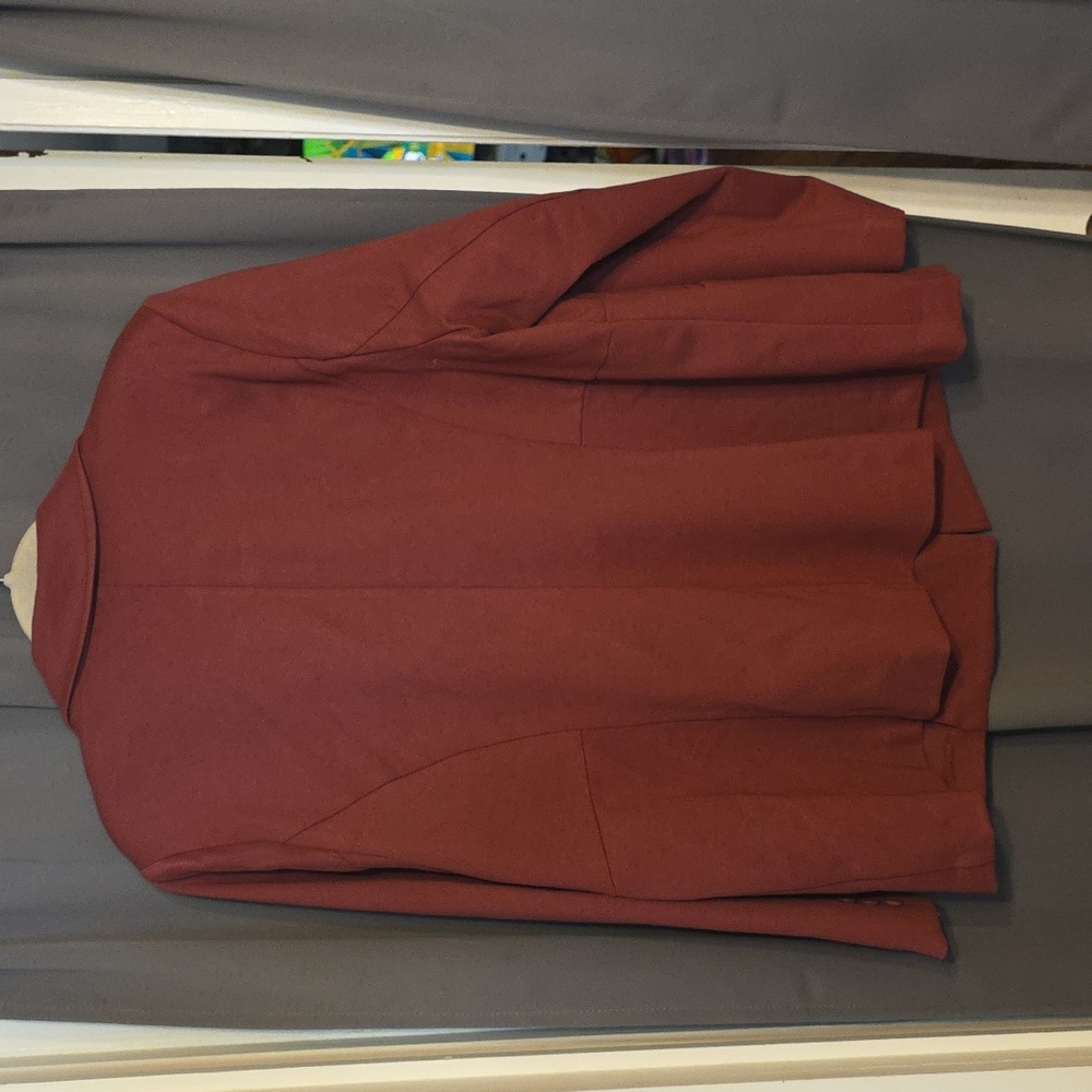 torrid Rust Red Single-Button Blazer - Picture 7 of 11